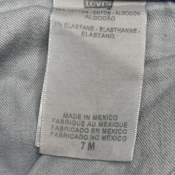 Levi's 518 Superlow Boot Cut Vtg Women's Denim Jeans Size 7M JR. (Actual 30x30) - Picture 7 of 14